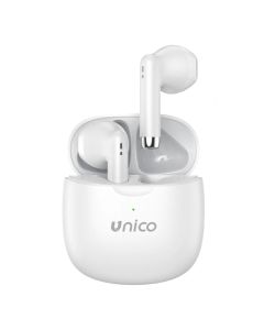 Kufje wireless, Unico, EP0391, TWS, Bluetooth 5.4, 5 h muzikë, 30mAh x 320mAh
