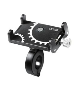 Bicycle phone holder, Unico, BR6564, aluminum