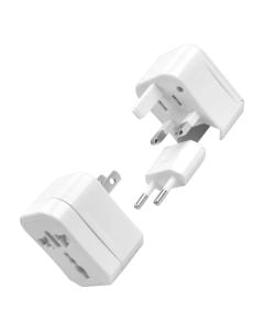 Charging head and adapter, Unico, PS1393, 10A, 250 V, white