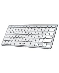 Tastierë wireless dhe bluetooth, Unico, KB2113, 5.0, 2.4 GHz, ngjyrë e bardhë
