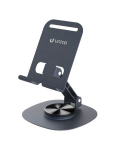 Mobile phone holder, Unico, BR6391, metal, black color