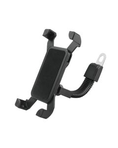 Mobile phone holder, Unico, BR6422, ABS material, black color