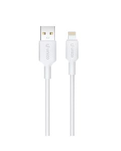 Charging cable, Unico, CB2697, USB - Lightning, 15W, 100 cm, white