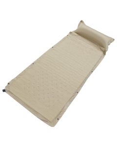 Sleeping mattress, 192x68x5 cm, polyester material, gray color