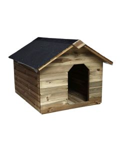Wooden dog kennel, Dogs, 98x123xH90 cm, size L