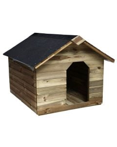 Wooden dog kennel, Dogs, 107x153xH94 cm, size XL