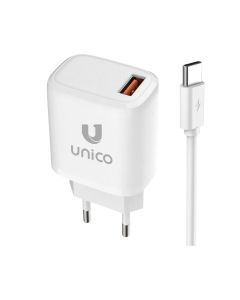 Karikues + fishë, Unico, HC4469, 18 W, hyrje USB, fishë USB - Type-C