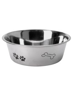 Pet food bowl, Pets Collection, 24 cm, steel