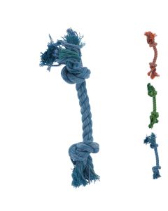 Educational toy for dogs, Dogs Collection, Cotton rope, 16 cm, mixed colors