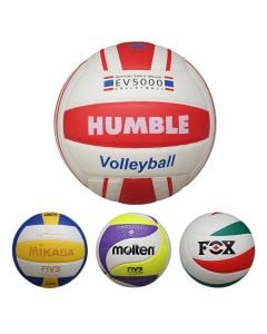 Volleyball, yellow/blue