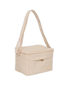 Thermal camping food bag, Five, 23x16x16 cm, 4.5 L, beige