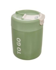Thermal coffee mug, Five, 8x11 cm, 0.3 L, green