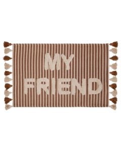 Shtroje pambuku për kafshë, Five, 60x90 cm, ngjyrë kafe