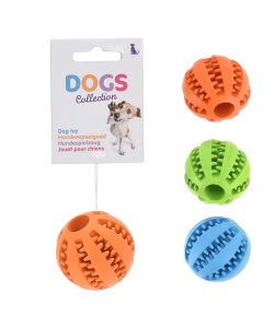 Dog toy in the shape of a ball, Dogs Collection, 5 cm, rubber