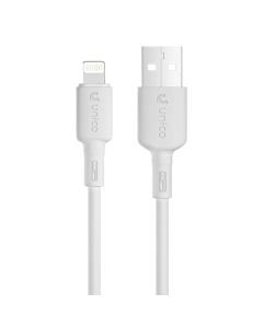 Charging cable, Unico, CB1793, USB - Lightning, 15W, 200 cm, white