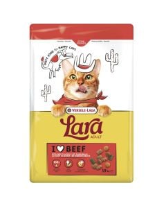 Cat food, Versele Laga, 1.9 kg, with beef, for active cats