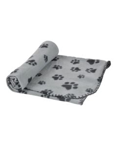 Pet blanket, Love Story, 100% polyester, 100x70 cm, gray