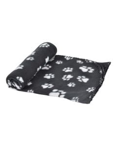 Pet blanket, Love Story, 100% polyester, 100x70 cm, black
