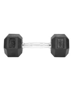 Dumbbell, Amila, rubber weight, metal handle, 5 kg