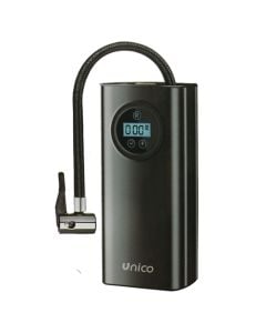 Kompresor ajri digjital, Unico, AP5136, 7.4V, 10 A, 80 W, 1500mAhx2, ekran LCD, p&euml;rfshihen pipat e fryrjes