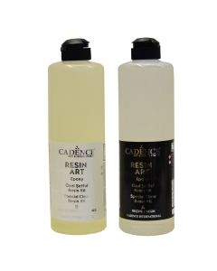 Resin Art, Cadence, 500 ml + 500 ml, transparente