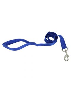 Leading for dog collars to measure the medium large, length 120 cm, blue color