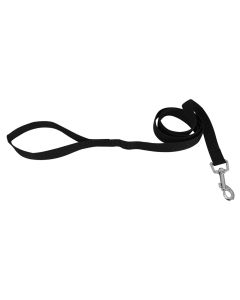 Leading for dog, Cocco, 120 cm, nylon, small medium, black