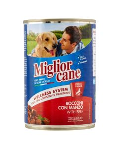Dog food, Miglior Cane, 405gr, with beef
