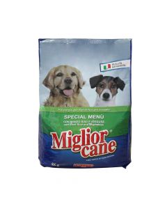 Dogs food, Miglior Cane, with beef and chicken, 4 kg