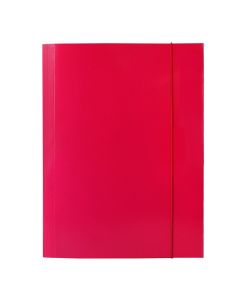 Carton folder with rubber red