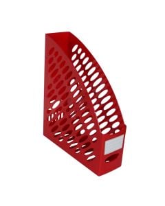 Vertical document holder red
