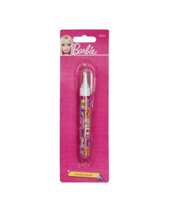 Correction pen for kids, Barbie, plastic, 10 ml, pink and white, 1 piece