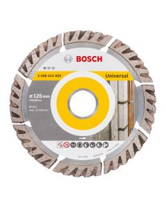 Universal professional diamond disc, Bosch, 125x22.2mm.