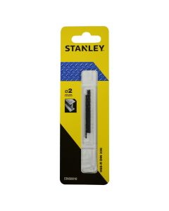 Metal drill bit, Stanley, 2x24x49 mm