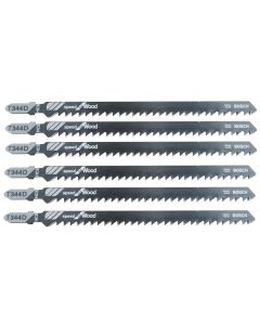 Jig saw blade for wood, Bosch, T 344 D, 152 mm 5 cope