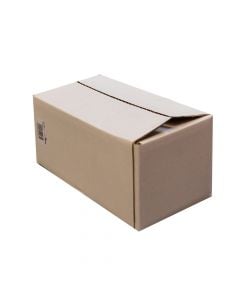 Kuti kartoni, 15.5 x 26 x H 12 cm, e bardhe