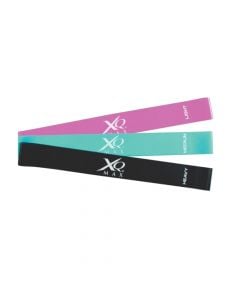 Elastic band for fitness exercises, XQ MAX, 3pc, mixed colors