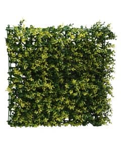 Gardh rrethues me gjethe artificiale,  50x50 cm, PVC