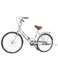 Classic bicycle, Rochy, 24 ", white, transmission without gears
