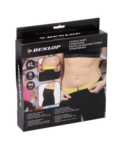 Tracksuit, Hot Shapers, Dunlop, for sweating and toning, black with yellow