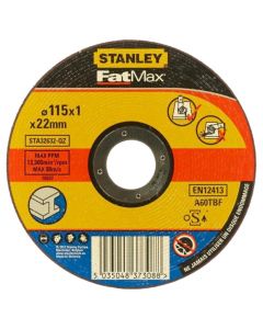 Disk per prerje metali, Stanley, 1 x 22 x 115 mm