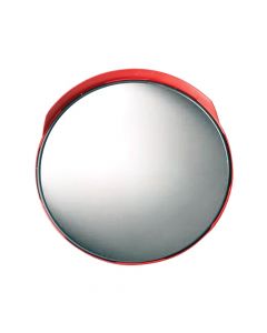 Road mirror, D60 cm, for visibility at high angles.