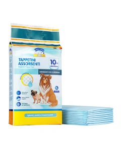 Pampers mat for dogs, 10 pieces, 90 x 60 cm