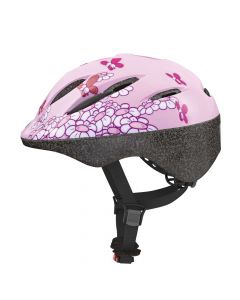 Kokore per biciklete per femije,Abus, masa M, me ventilim dhe rrjete kunder mushkonjave, ngjyra roze