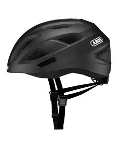 Helmet for bicycles and scooters, Abus, Urban, size L, LED light, with ventilation, black color