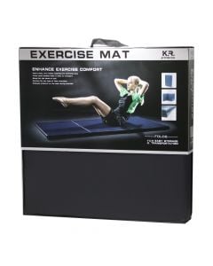 Mat for Yoga and fitness exercises, 180 x 60 cm, 4 cm thick