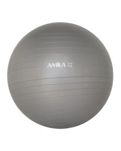 Top fitnesi, AMILA, d75 cm, ngjyra gri, PVC, 1700 gr/m2
