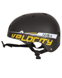 Kokore mbrojtese per skateboard dhe biciklete, Amila, masa S, 52-55 cm, ngjyre e zeze