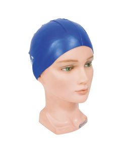 Swimming cap, Amila, blue color, silicone
