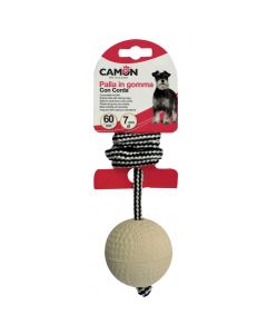 Loder edukative per qen ne forme topi, Cammon, Soft rubber ball, 7 x 60 cm,